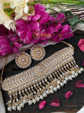 Exquisite Kundan Choker -White-G2735